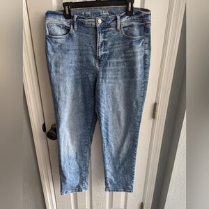 a.n.a Highrise straight jeans